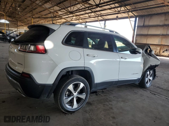 2021 Jeep Cherokee Limited с VIN 1C4PJLDX4MD179968, выставлен на аукционе Copart как лот 82931884 с пробегом 92 060 миль миль и Списание • Salvage title. История ставок и продаж доступна на DreamBid. Изображение 3.