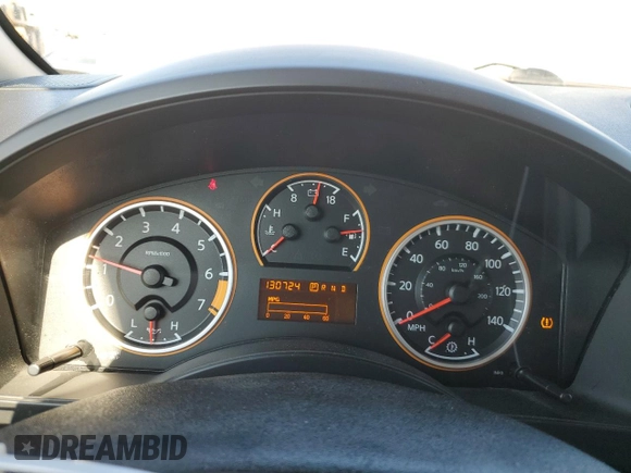2010 Nissan Titan SE with VIN 1N6BA0ED4AN317007, listed as a Copart auction lot 42290495 with 130,724 mi miles and Salvage Title. Bid and sale history available at carsss.com. Image 9.
