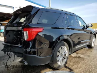 2022 Ford Explorer Limited with VIN 1FMSK7FH9NGB67685, listed as a Copart auction lot 51464975 with 47,263 mi miles and Clean Title. Bid and sale history available at carsss.com. Image 3.
