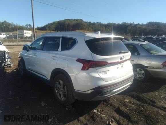 2021 Hyundai Santa Fe SEL z VIN 5NMS24AJ5MH340722, wystawiony jako IAAI lot #38331843 z przebiegiem 85 052 mil mil oraz . Historia ofert i sprzedaży dostępna na DreamBid. Obrazek 3.