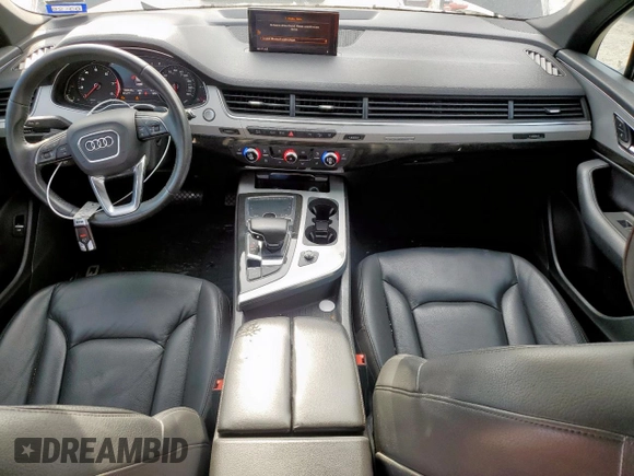 2019 Audi Q7 Premium with VIN WA1AHAF74KD022371, listed as a Copart auction lot 57596815 with 140,650 mi miles and Salvage title. Bid and sale history available at DreamBid. Image 8.
