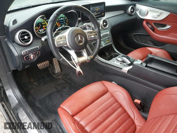 2019 Mercedes-Benz C 43 AMG with VIN WDDWK6EB4KF901735, listed as a Copart auction lot 85285064 with Not provided miles and Salvage title. Bid and sale history available at DreamBid. Image 8.
