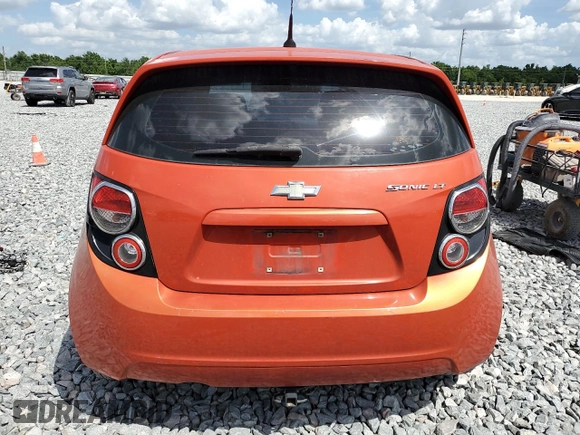 2013 Chevrolet Sonic LT with VIN 1G1JC6SG9D4109279, listed as a Copart auction lot 51763515 with 172,007 mi miles and Clean Title. Bid and sale history available at carsss.com. Image 6.