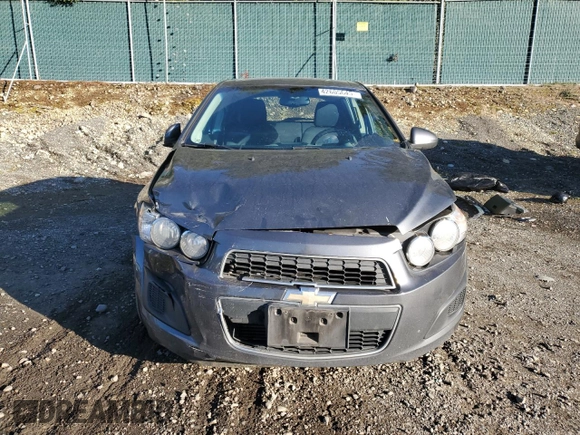 2013 Chevrolet Sonic LT with VIN 1G1JC6SB7D4183871, listed as a Copart auction lot 42805645 with 128,073 mi miles and Salvage Title. Bid and sale history available at carsss.com. Image 5.
