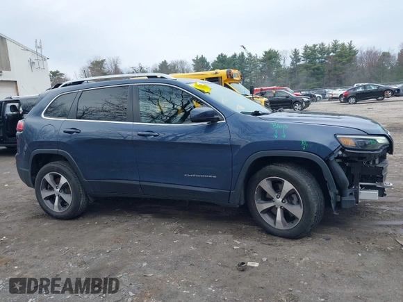 2021 Jeep Cherokee Limited with VIN 1C4PJMDX7MD185723, listed as a IAAI auction lot 42006135 with 41,614 mi miles and . Bid and sale history available at DreamBid. Image 13.