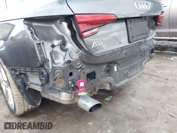 2017 Audi A4 with VIN WAUPNAF49HA176712, listed as a IAAI auction lot 41447809 with 43,941 mi miles and . Bid and sale history available at DreamBid. Image 18.