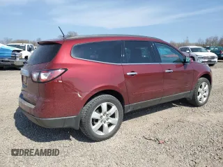 2017 Chevrolet Traverse LT with VIN 1GNKVGKD8HJ158750, listed as a Copart auction lot 54239895 with 125,590 mi miles and Salvage Title. Bid and sale history available at DreamBid. Image 3.