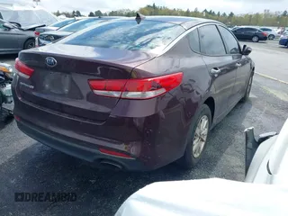 2018 Kia Optima LX with VIN 5XXGT4L34JG187455, listed as a IAAI auction lot 41848130 with 137,250 mi miles and . Bid and sale history available at DreamBid. Image 4.