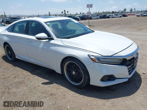2021 Honda Accord Touring z VIN 1HGCV2F99MA007160, wystawiony jako IAAI lot #42164864 z przebiegiem 64 596 mil mil oraz . Historia ofert i sprzedaży dostępna na DreamBid. Obrazek 1.