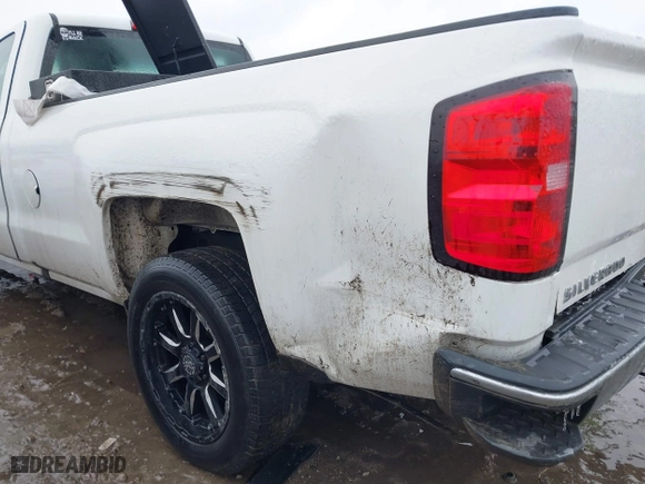 2018 Chevrolet Silverado 1500 Work Truck with VIN 1GCNCNEC5JZ906879, listed as a IAAI auction lot 41477539 with 103,379 mi miles. Bid and sale history available at carsss.com. Image 6.