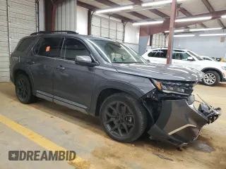 2023 Honda Pilot Elite with VIN 5FNYG1H84PB029043, listed as a Copart auction lot 45360675 with 0 mi miles and Salvage Title. Bid and sale history available at carsss.com. Image 4.