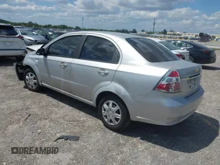 2008 Chevrolet Aveo LS with VIN KL1TD56688B016691, listed as a IAAI auction lot 41975466 with 202,676 mi miles and . Bid and sale history available at DreamBid. Image 3.
