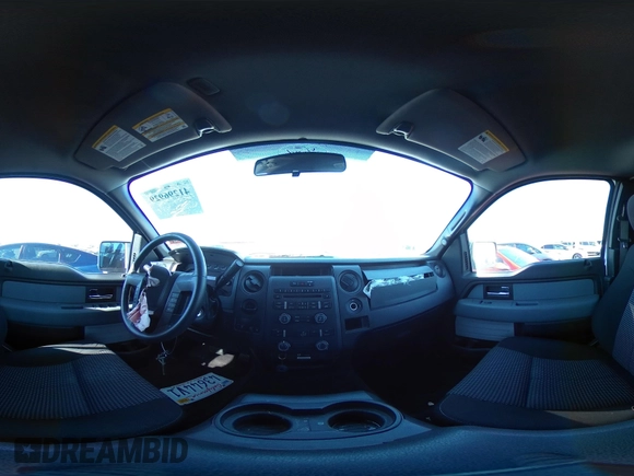 2014 Ford F-150 XL with VIN 1FTEX1CM5EKF92884, listed as a IAAI auction lot 41296929 with 1 mi miles. Bid and sale history available at carsss.com. Image 18.