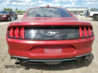 2021 Ford Mustang EcoBoost with VIN 1FA6P8TH6M5146603, listed as a Copart auction lot 74628684 with 77,153 mi miles and Clean Title. Bid and sale history available at carsss.com. Image 6.