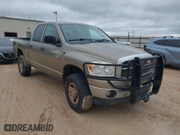 2009 Dodge 2500 SLT with VIN 3D7KS28T19G551727, listed as a IAAI auction lot 42206638 with 237,005 mi miles and . Bid and sale history available at DreamBid. Image 1.