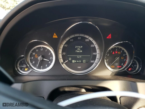 2011 Mercedes-Benz E-Class E 350 with VIN WDDKJ5GBXBF069598, listed as a Copart auction lot 77885404 with 76,634 mi miles and Salvage Title. Bid and sale history available at carsss.com. Image 9.