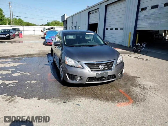 2015 Nissan Sentra SR with VIN 3N1AB7APXFY219407, listed as a Copart auction lot 53062035 with 111,671 mi miles and Salvage Title. Bid and sale history available at DreamBid. Image 11.