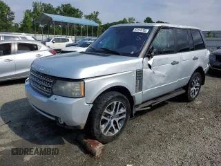 2011 Land Rover Range Rover SC with VIN SALMF1E41BA341320, listed as a Copart auction lot 57415705 with 139,038 mi miles and Salvage title. Bid and sale history available at DreamBid. Image 1.
