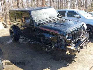 2020 Jeep Wrangler Unlimited Rubicon с VIN 1C4HJXFG7LW188370, выставлен на аукционе IAAI как лот 41795317 с пробегом 44 707 миль миль и . История ставок и продаж доступна на DreamBid. Изображение 1.