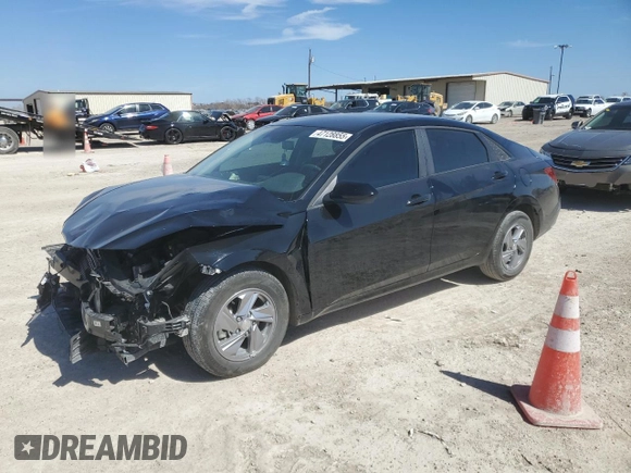 2024 Hyundai Elantra SE with VIN KMHLL4DG9RU790869, listed as a Copart auction lot 47128855 with 12,226 mi miles and Salvage Title. Bid and sale history available at DreamBid. Image 1.