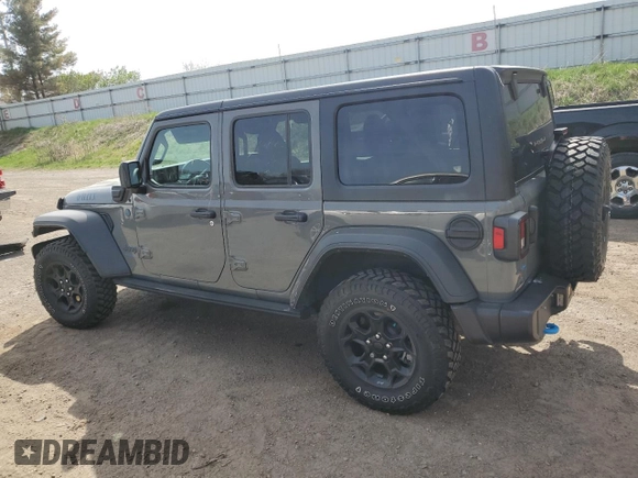 2023 Jeep Wrangler z VIN 1C4JJXN61PW623013, wystawiony jako Copart lot #54681425 z przebiegiem 26 574 mil mil oraz Czysty tytuł • Clean title. Historia ofert i sprzedaży dostępna na DreamBid. Obrazek 2.