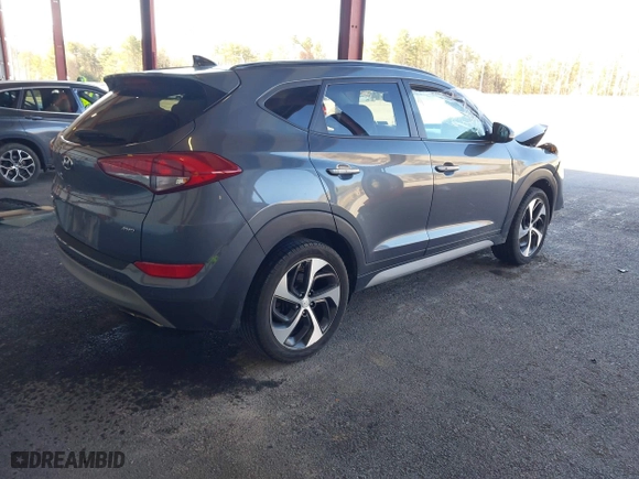 2018 Hyundai Tucson Value with VIN KM8J3CA20JU762120, listed as a IAAI auction lot 41878796 with 103,346 mi miles. Bid and sale history available at carsss.com. Image 4.