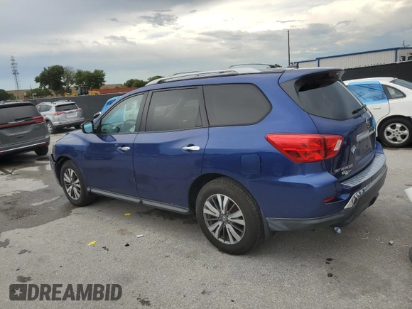 2017 Nissan Pathfinder SL with VIN 5N1DR2MNXHC694260, listed as a Copart auction lot 61482955 with 139,336 mi miles and Non repairable. Bid and sale history available at DreamBid. Image 2.