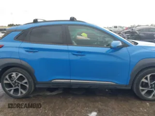 2022 Hyundai Kona Limited with VIN KM8K53A33NU913545, listed as a IAAI auction lot 41879560 with 21,416 mi miles. Bid and sale history available at carsss.com. Image 12.