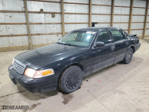 2004 Ford Crown Victoria Standard with VIN 2FAFP73WX4X136549, listed as a Copart auction lot 42196855 with 76,040 mi miles and Salvage Title. Bid and sale history available at carsss.com. Image 1.
