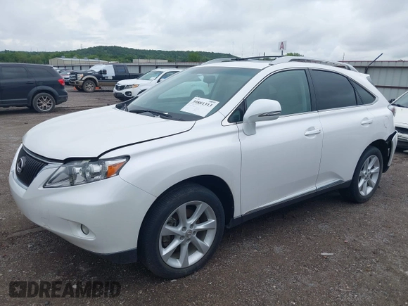 2012 Lexus RX 350 with VIN 2T2BK1BA4CC128777, listed as a IAAI auction lot 39881313 with 149,950 mi miles and . Bid and sale history available at carsss.com. Image 14.