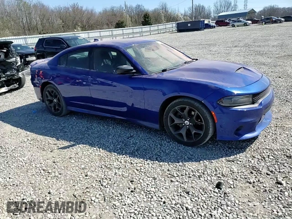 2019 Dodge Charger GT with VIN 2C3CDXHG8KH658647, listed as a Copart auction lot 47192515 with 151,601 mi miles and Salvage Title. Bid and sale history available at DreamBid. Image 11.