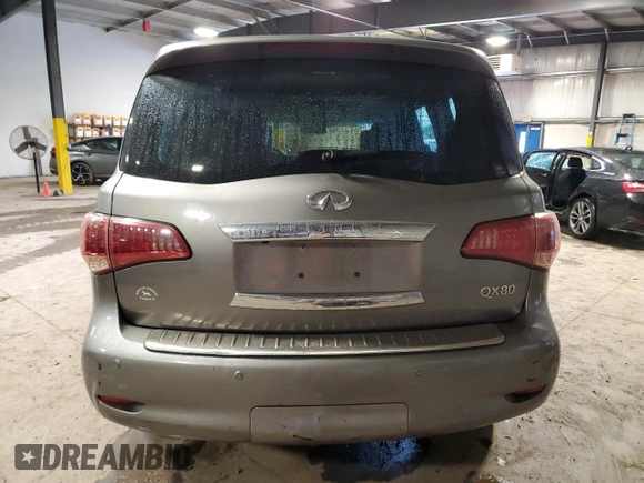 2014 Infiniti QX80 z VIN JN8AZ2NEXE9061907, wystawiony jako Copart lot #57808235 z przebiegiem 146 895 mil mil oraz Szkoda całkowita • Salvage title. Historia ofert i sprzedaży dostępna na DreamBid. Obrazek 6.
