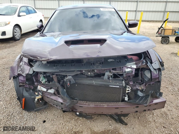 2022 Dodge Charger Scat Pack Widebody with VIN 2C3CDXGJ6NH186224, listed as a Copart auction lot 54418704 with 4,597 mi miles and Salvage Title. Bid and sale history available at carsss.com. Image 5.