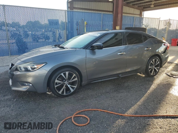 2018 Nissan Maxima SV with VIN 1N4AA6AP0JC390247, listed as a Copart auction lot 61824725 with 64,078 mi miles and Salvage title. Bid and sale history available at DreamBid. Image 1.