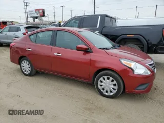 2016 Nissan Versa S Plus with VIN 3N1CN7AP0GL866431, listed as a Copart auction lot 56238035 with 104,687 mi miles and Salvage Title. Bid and sale history available at DreamBid. Image 4.