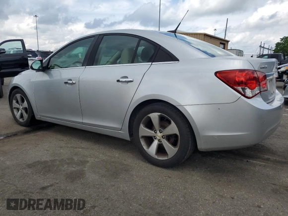 2011 Chevrolet Cruze LTZ with VIN 1G1PH5S93B7296523, listed as a Copart auction lot 55405445 with 116,739 mi miles and Clean Title. Bid and sale history available at DreamBid. Image 2.