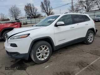2017 Jeep Cherokee Latitude with VIN 1C4PJMCB6HD234261, listed as a Copart auction lot 51117525 with 92,176 mi miles and Salvage Title. Bid and sale history available at carsss.com. Image 1.