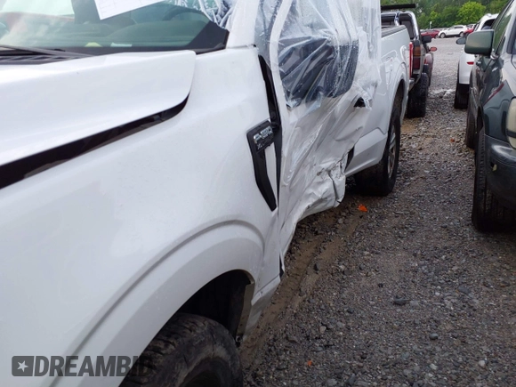 2021 Ford F-150 XL with VIN 1FTMF1CB5MKE25341, listed as a IAAI auction lot 42103478 with 125,369 mi miles and . Bid and sale history available at DreamBid. Image 6.