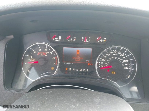 2013 Ford F-150 XL with VIN 1FTFW1EF3DFB16436, listed as a IAAI auction lot 41511840 with 121,865 mi miles. Bid and sale history available at carsss.com. Image 7.