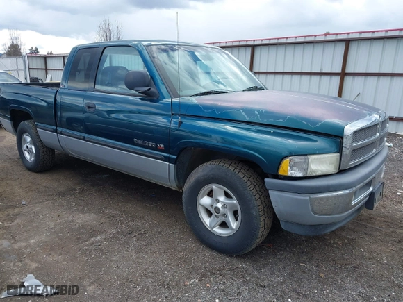 1999 Dodge Ram 1500 with VIN 1B7HC13Z6XJ525580, listed as a IAAI auction lot 41755940 with 417,640 mi miles. Bid and sale history available at carsss.com. Image 1.
