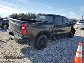 2024 Chevrolet Silverado 1500 Custom Trail Boss with VIN 3GCUDCED9RG177450, listed as a Copart auction lot 41687785 with 0 mi miles and Salvage Title. Bid and sale history available at carsss.com. Image 3.