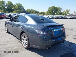 2013 Nissan Maxima SV with VIN 1N4AA5AP9DC807671, listed as a IAAI auction lot 40508617 with 119,647 mi miles and . Bid and sale history available at DreamBid. Image 3.
