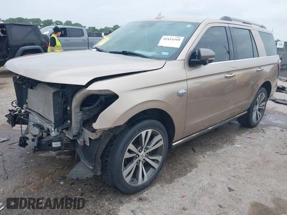 2020 Ford Expedition King Ranch с VIN 1FMJU1NT9LEA37312, выставлен на аукционе IAAI как лот 42414318 с пробегом 51 392 миль миль и . История ставок и продаж доступна на DreamBid. Изображение 18.