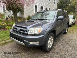 2005 Toyota 4Runner SR5 with VIN JTEBT14R158018560, listed as a Copart auction lot 55010465 with 346,247 mi miles and Clean Title. Bid and sale history available at DreamBid. Image 2.