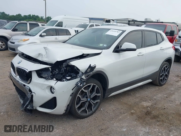 2018 BMW X2 xDrive28i z VIN WBXYJ5C3XJEF76384, wystawiony jako IAAI lot #42439783 z przebiegiem 85 742 mil mil oraz . Historia ofert i sprzedaży dostępna na DreamBid. Obrazek 2.