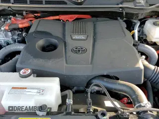 2024 Toyota Tundra TRD Pro Hybrid with VIN 5TFPC5DBXRX066266, listed as a Copart auction lot 41734845 with 9,957 mi miles and Clean title. Bid and sale history available at DreamBid. Image 14.