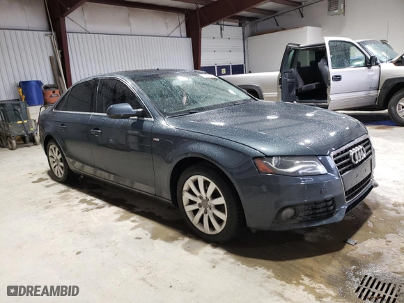 2010 Audi A4 2.0T Premium Plus with VIN WAUFFAFL4AN004182, listed as a Copart auction lot 50492375 with 183,929 mi miles and Salvage Title. Bid and sale history available at carsss.com. Image 4.