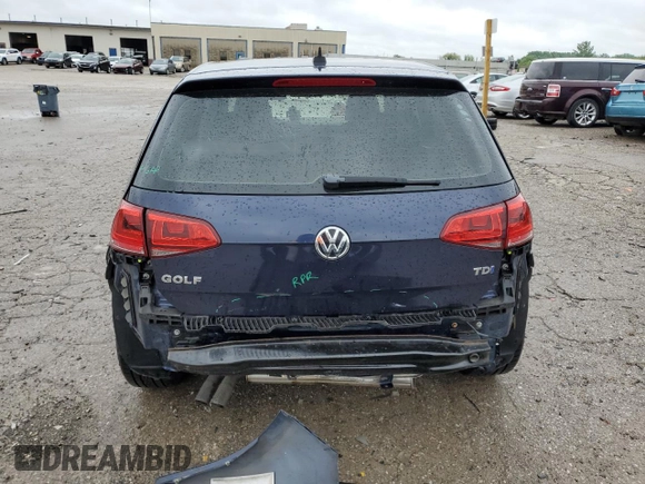 2015 Volkswagen Golf SE с VIN 3VW2A7AU4FM051228, выставлен на аукционе Copart как лот 57640765 с пробегом 86 130 миль миль и Списание • Salvage title. История ставок и продаж доступна на DreamBid. Изображение 6.