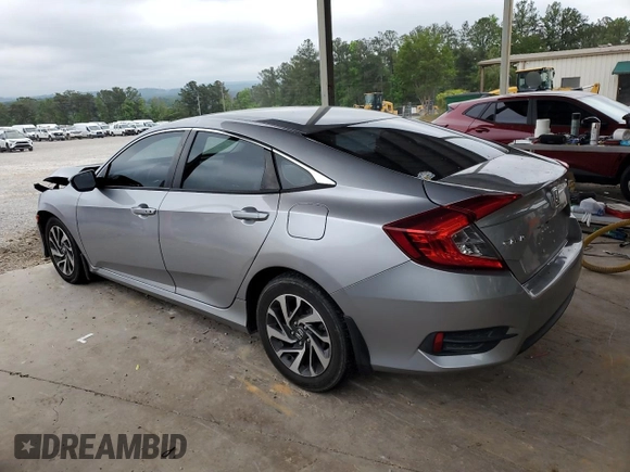 2016 Honda Civic EX with VIN 19XFC2F76GE080083, listed as a Copart auction lot 54966345 with 163,969 mi miles and Salvage Title. Bid and sale history available at DreamBid. Image 2.