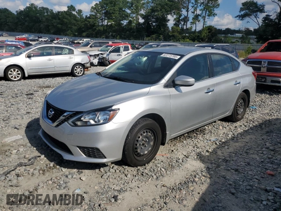 2017 Nissan Sentra S with VIN 3N1AB7AP1HY214132, listed as a Copart auction lot 62273785 with 69,509 mi miles and Salvage title. Bid and sale history available at DreamBid. Image 1.